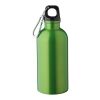 Einwandige Flasche aus recyceltem Edelstahl (400 ml) Sable Hellgrün