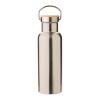Edelstahl-Trinkflasche doppelwandig Silber