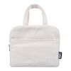 Kühltasche aus recyceltem Poly-Baumwollgewebe (330 g/m²) Elowen beige