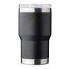 Recycelter Edelstahl-Reisebecher (350 ml) Ayen Schwarz