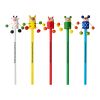 Bleistift 'Animal' mit Tierfiguren bunt