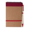 Notizbuch 'Pocket' aus recyceltem Karton Rot