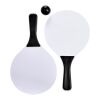 Beachball Tennisspiel 'Costa Brava' aus Holz Schwarz