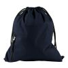 Turnbeutel 'Finn' aus Pongee Blau