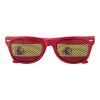 Fan Sonnenbrille aus Plexiglas rot/gelb | ohne Werbeanbringung | Nicht verfügbar | Nicht verfügbar