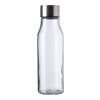 Trinkflasche 'Andrei' aus Glas und rostfreiem Stahl (500 ml) Neutral | ohne Werbeanbringung | Nicht verfügbar | Nicht verfügbar