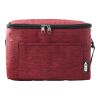 Kühltasche aus Polyester (600D) und RPET Isabella Rot | ohne Werbeanbringung | Nicht verfügbar | Nicht verfügbar