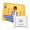 Werbekarte Midi Ritter SPORT 4c Euroskala | Ritter SPORT mini Joghurt