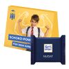 Werbekarte Midi Ritter SPORT Nugat