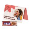 Werbekarte Visitenkartenformat PEZ Cola