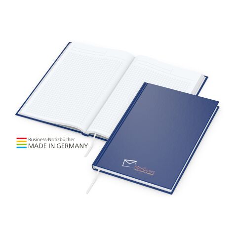 Notizbuch Note-Book Bestseller inkl. Siebdruck-Digital marineblau | A5 | ohne Werbeanbringung