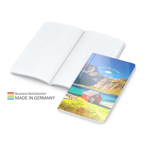 Notizbuch Copy-Book White Bestseller bunt | Pocket | 4C-Quality Digital | gloss