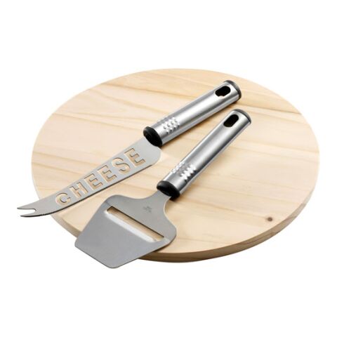 Käsebrett &#039;Antje&#039; aus Holz/Edelstahl