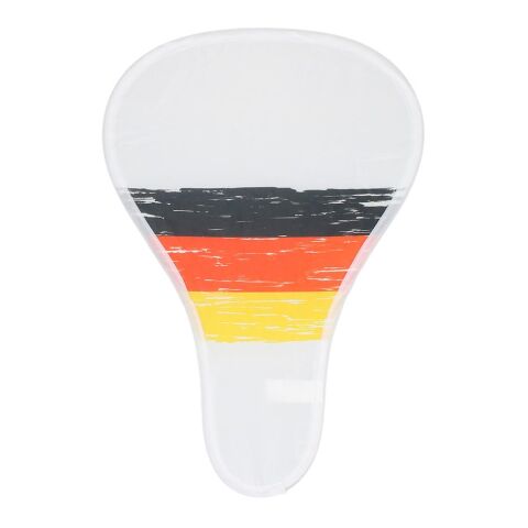 Fächer "Calor" Deutschland Deutschland-Farben | 1-farbiger Transferdruck | Hülle | 70 mm x 30 mm