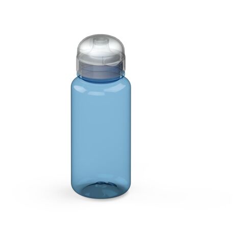 Trinkflasche "Sports", 400 ml trend-blau PS | ohne Werbeanbringung | Nicht verfügbar | Nicht verfügbar