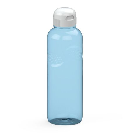 Trinkflasche Carve &quot;Sports&quot;, 1,0 l transparent blau | ohne Werbeanbringung | Nicht verfügbar | Nicht verfügbar