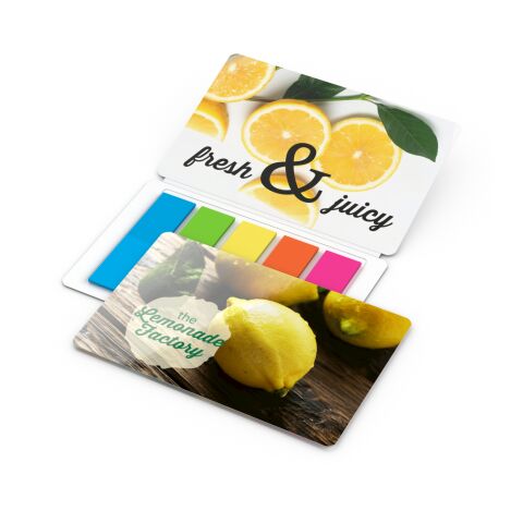 Haftmarker-Set Multi-Card Bestseller, mikroperforierter Umschlag Bunt | 4C-Quality | 4C-Quality | Filmmarker (Rechteck) | Gloss