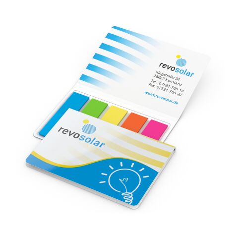 Haftmarker-Set Memo-Card Bestseller Bunt | ohne Werbeanbringung | ohne Werbeanbringung | Filmmarker (Rechteck) | Gloss