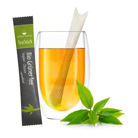 Bio TeaStick - Premium Selection ohne Werbeanbringung | Grüner Tee Ingwer Zitrone