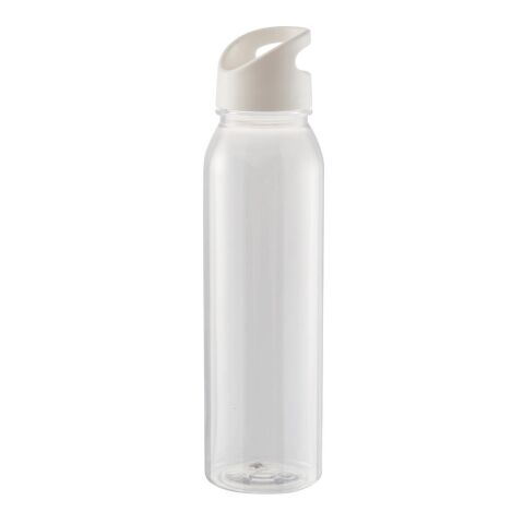 Werbeartikel Active Wave 650 ml Trinkflasche Made in Germany aus Tritan kohlensäuregeeignet & auslaufsicher – weiß – mit Logo bedruckt