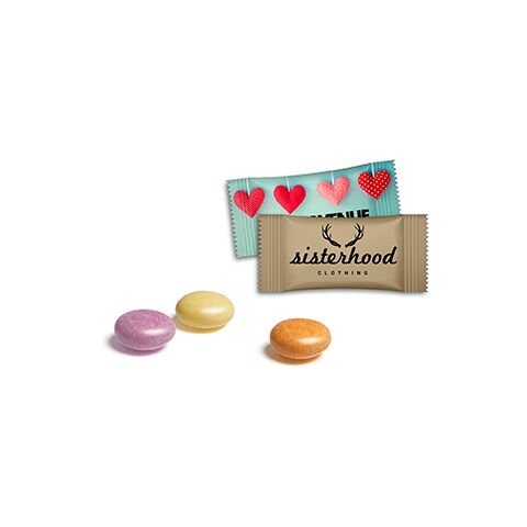 mentos im Flowpack weiß | ohne Werbeanbringung | Fruit