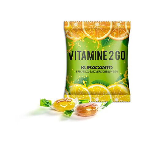 nimm2 Duopack weiß | 1-farbiger Flexodruck | Standard-Folie