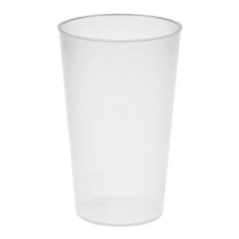 Trinkbecher &quot;Vital&quot;, 300 ml transparent milchig | ohne Werbeanbringung | Nicht verfügbar | Nicht verfügbar