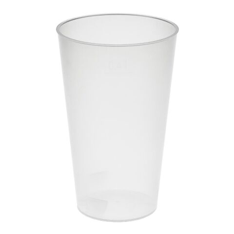 Trinkbecher &quot;Vital&quot;, 400 ml transparent milchig | ohne Werbeanbringung | Nicht verfügbar | Nicht verfügbar