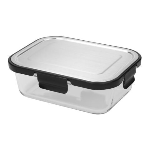 Glasbox "LOKA", 1040 ml schwarz | ohne Werbeanbringung | Nicht verfügbar | Nicht verfügbar