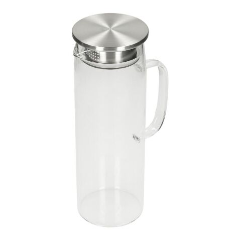 Glaskaraffe "Vivara",1,5l weiß