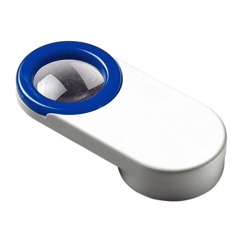 Magnet &quot;Lupe&quot; standard blau PS | ohne Werbeanbringung | Nicht verfügbar | Nicht verfügbar