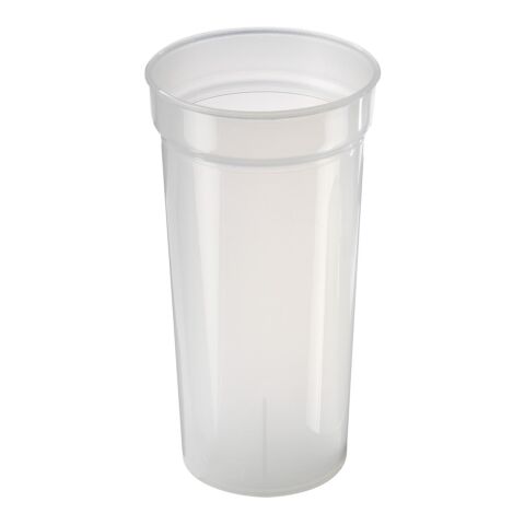 Trinkbecher &quot;Pfand&quot; 0,5 l transparent milchig | ohne Werbeanbringung | Nicht verfügbar | Nicht verfügbar