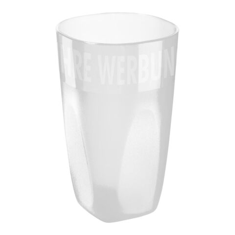 Trinkbecher &quot;Maxi Cup&quot; 0,4 l transparent milchig | ohne Werbeanbringung | Nicht verfügbar | Nicht verfügbar