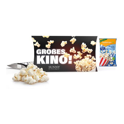 Mikrowellen-Popcorn in Werbekartonage 4c Digitaldruck | salziges Popcorn | Nicht verfügbar