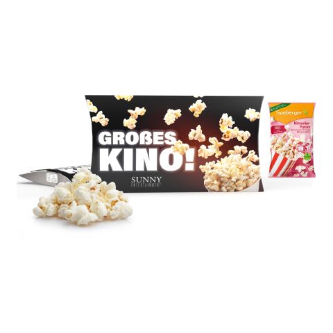Mikrowellen-Popcorn in Werbekartonage