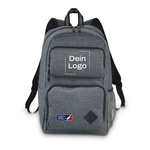 ELF Graphite Deluxe Laptop-Rucksack grau | Digital Transfer Druck
