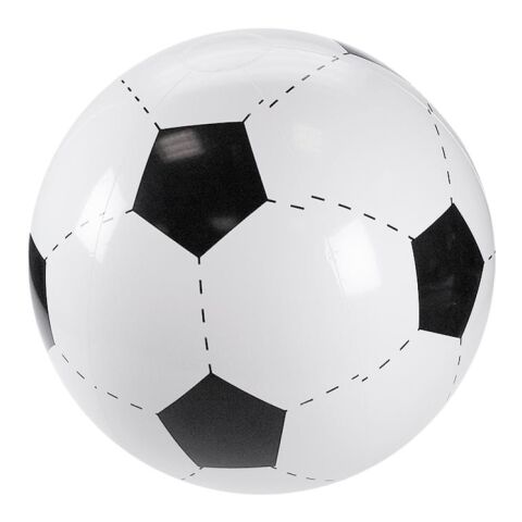 Wasserball &quot;Fußball&quot;, klein weiß/schwarz | ohne Werbeanbringung | Nicht verfügbar