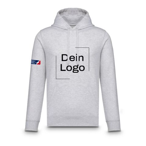 ELF Recycled Vegan Unisex Hoodie hellgrau | M | Digitaldruck