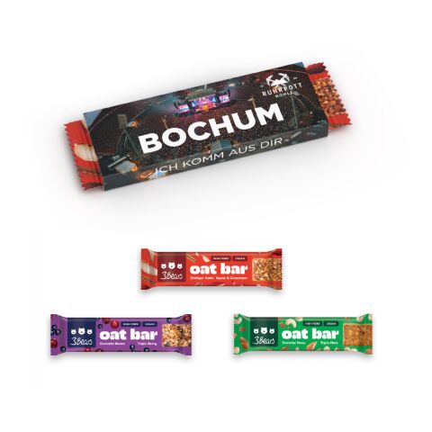 3Bears Oat Bar im Werbeschuber