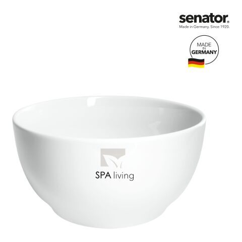 senator® Fancy Müslischale weiß | ohne Werbeanbringung