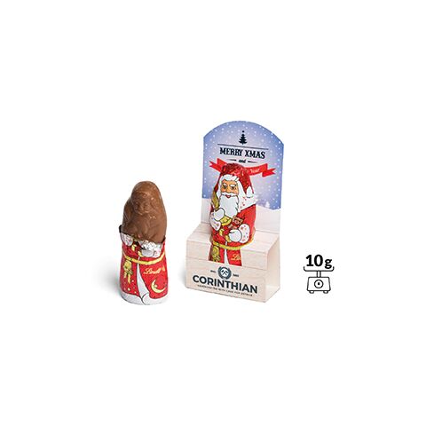 Lindt Schoko Nikolaus 4c Digitaldruck | Nikolaus 10 g