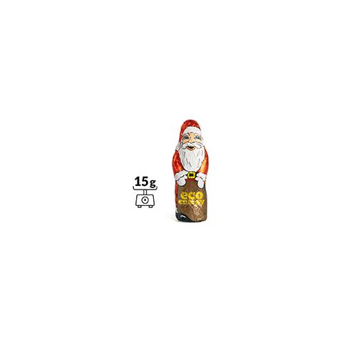 Schoko Weihnachtsmann Individuell 4c Digitaldruck | Weihnachtsmann 15 g