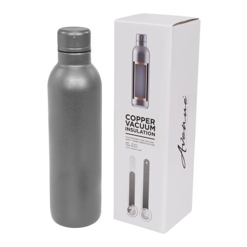 Thor 510 ml Kupfer-Vakuum Isolierflasche Standard | grau | ohne Werbeanbringung | Nicht verfügbar | Nicht verfügbar