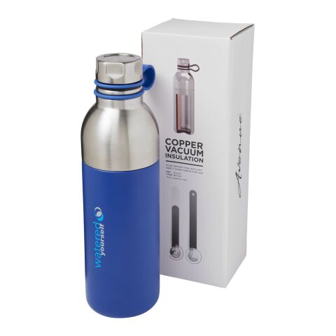 Koln 590 ml kupfer-vakuumisolierte Sportflasche Standard | mittelblau | ohne Werbeanbringung | Nicht verfügbar | Nicht verfügbar