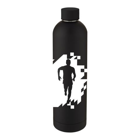 Spring 1 l Kupfer-Vakuum Isolierflasche Standard | schwarz | ohne Werbeanbringung | Nicht verfügbar | Nicht verfügbar