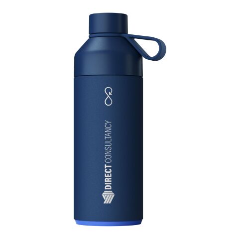 Big Ocean Bottle 1 L vakuumisolierte Flasche Standard | Ozeanblau | ohne Werbeanbringung | Nicht verfügbar | Nicht verfügbar