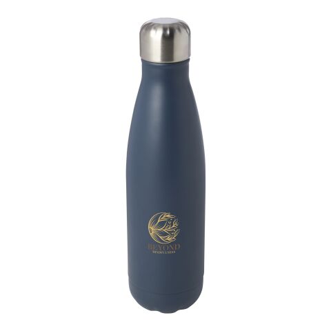 Cove 500 ml RCS-zertifizierte vakuumisolierte Edelstahlflasche Standard | blau | ohne Werbeanbringung | Nicht verfügbar | Nicht verfügbar