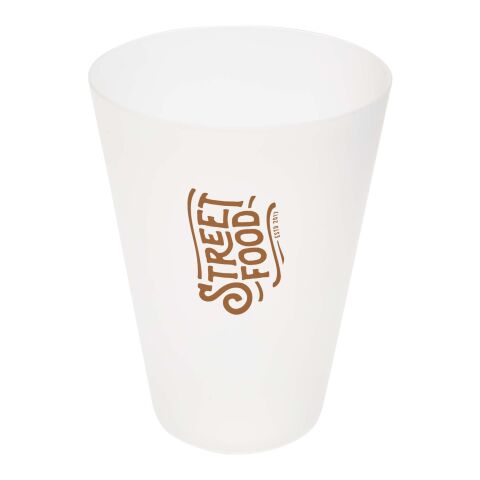 Hudson 180 ml doppelwandiger Becher aus recyceltem Kunststoff  Standard | klar mattiert | ohne Werbeanbringung | Nicht verfügbar | Nicht verfügbar