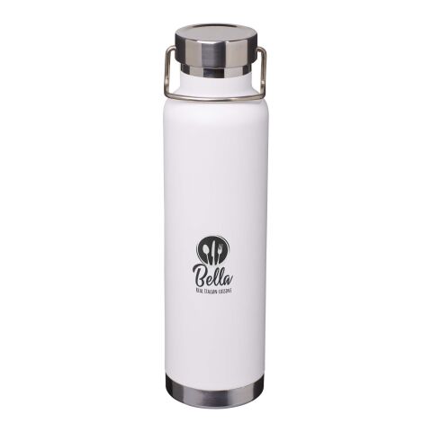 Thor 650 ml RCS-zertifizierte Kupfer-Vakuum Isolierflasche aus recyceltem Edelstahl  Standard | weiss | ohne Werbeanbringung | Nicht verfügbar | Nicht verfügbar