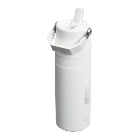 Stanley IceFlow™ 2.0 700 ml Flasche mit Flip-Trinkhalm Standard | klar mattiert | 1-farbiger Tampondruck | Rückseite | 30 mm x 70 mm